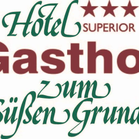 Hotel-Gasthof Zum Suessen Grund アルプシュタット エクステリア 写真